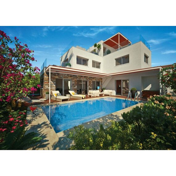 Villa by the sea in Paphos (downtown) (Paphos) Cyprus area 250m² 2 floors, 8 image