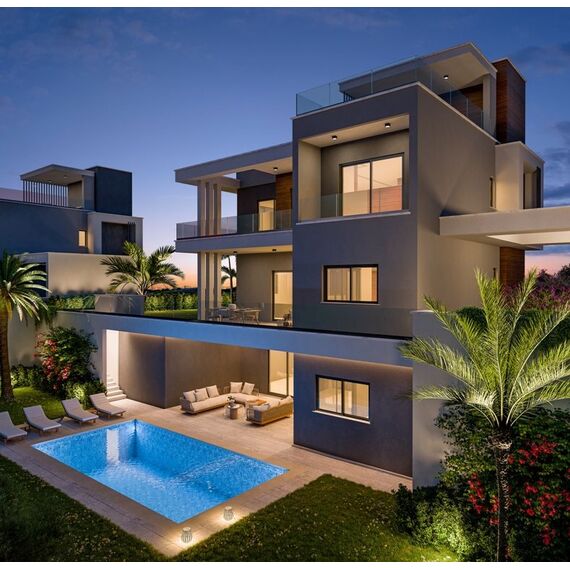 Villa by the sea in Limassol Cyprus area 244m² 1 floors, 8 image