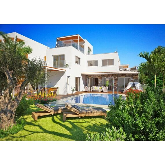 Villa by the sea in Paphos (downtown) (Paphos) Cyprus area 250m² 2 floors, 14 image