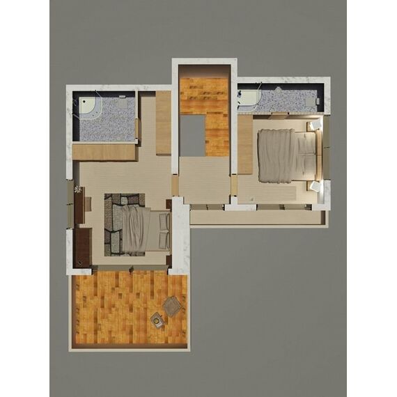 Вилла у моря Лапитос площадь 157м² 2-этажный, изображение 19