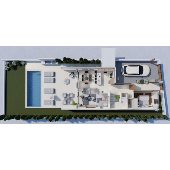 Villa by the sea in Kato Paphos (Kato Paphos) Cyprus area 179m² 2 floors, 4 image