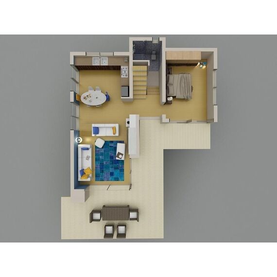 Вилла у моря Лапитос площадь 157м² 2-этажный, изображение 6