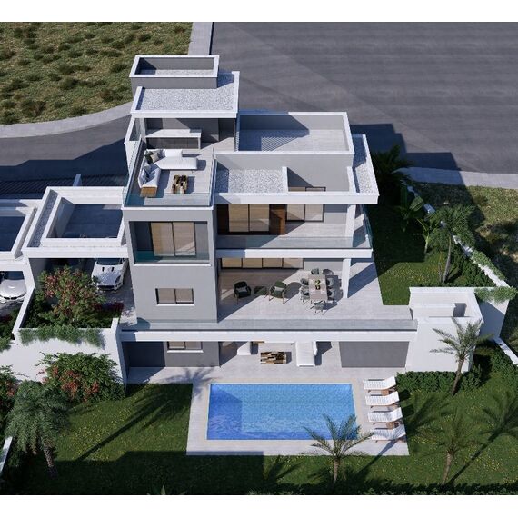 Villa by the sea in Limassol Cyprus area 244m² 1 floors, 9 image