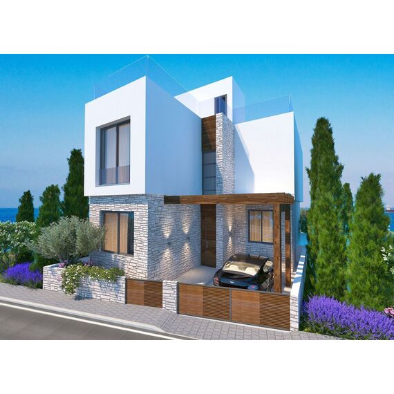 Villa by the sea in Kato Paphos (Kato Paphos) Cyprus area 179m² 2 floors, 13 image
