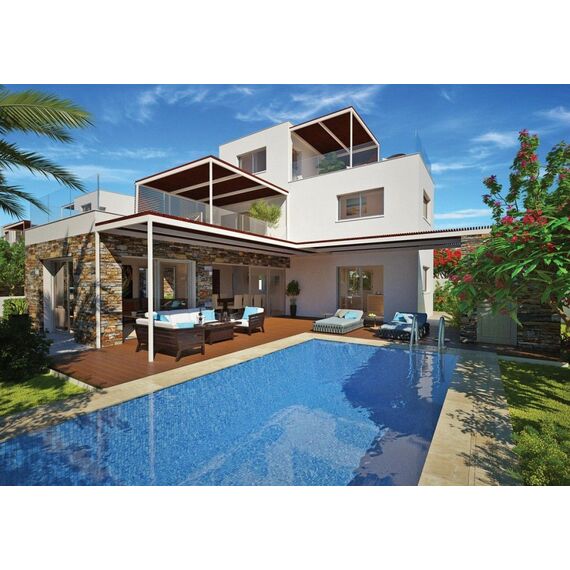 Villa by the sea in Paphos (downtown) (Paphos) Cyprus area 250m² 2 floors, 19 image