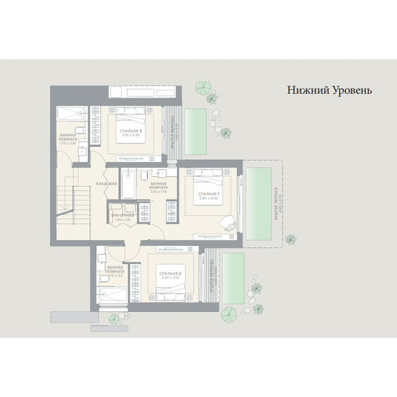 Villa in Paphos (downtown) (Paphos) Cyprus area 183m² 2 floors