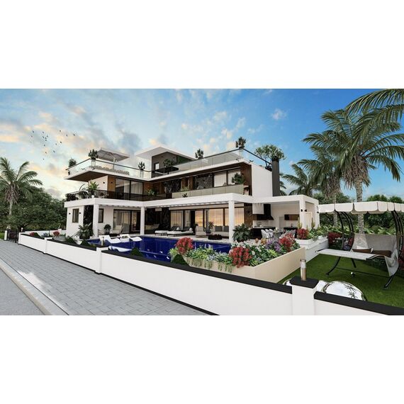 Вилла у моря в центре Кирении площадь 440м² 2-этажный, изображение 3