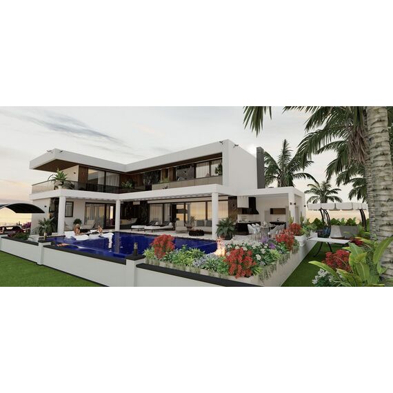 Villa by the sea in Kyrenia (downtown) Cyprus area 440m² 2 floors, 14 image