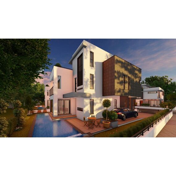 Вилла у моря в центре Кирении площадь 180м², изображение 18