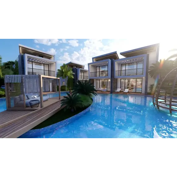 Вилла у моря Лапитос (Лапта) площадь 128м², изображение 11