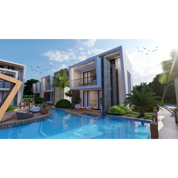 Вилла у моря Лапитос (Лапта) площадь 128м², изображение 6