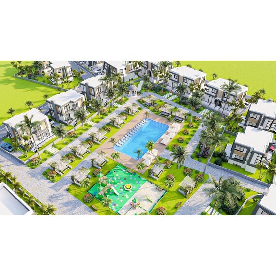 Вилла у моря в Искеле (Боаз) площадь 206м²
