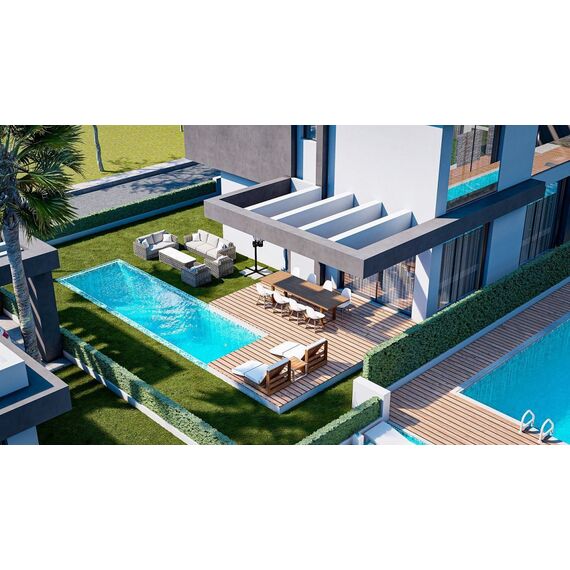 Villa by the sea in Iskele Cyprus area 293m² 2 floors, 8 image