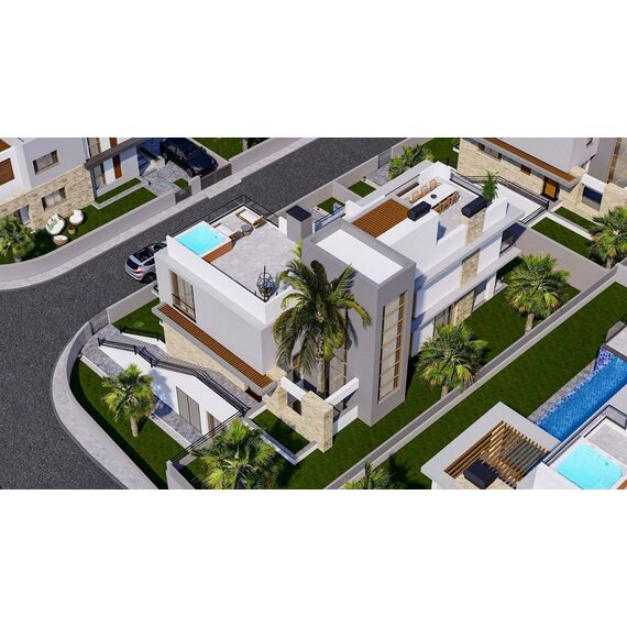 Вилла у моря Лапитос (Лапта) площадь 428м², изображение 7