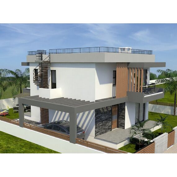 Вилла у моря в Алсанджаке площадь 185м², изображение 17