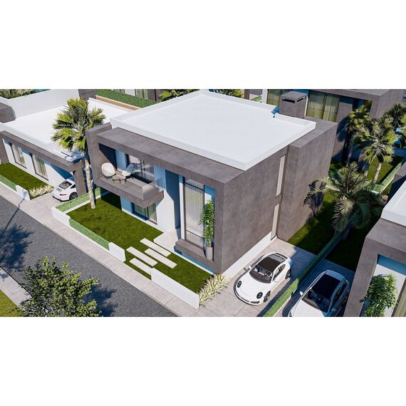 Вилла у моря в Искеле площадь 219м² 2-этажный, изображение 2