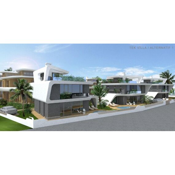 Вилла у моря Лапитос (Лапта) площадь 220м², изображение 4