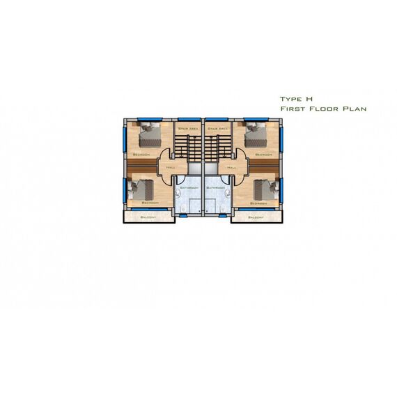 Villa by the sea in Iskele Cyprus area 102m² 2 floors, 12 image
