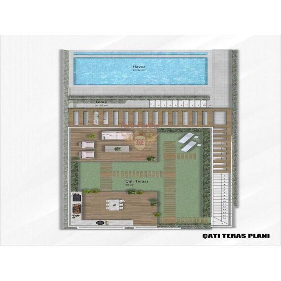 Villa in Kyrenia (downtown) Cyprus area 277m² 2 floors, 15 image