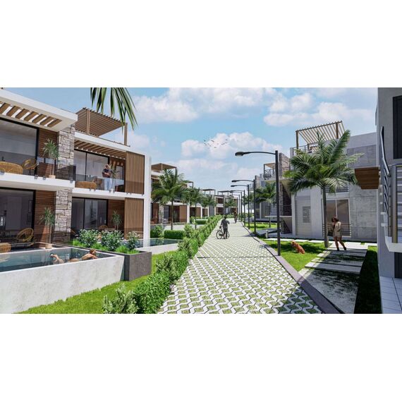 Townhouse by the sea in Bahcheli Cyprus area 141m² , 20 image