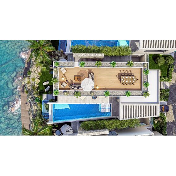 Вилла у моря в Аканту (Татлису) площадь 358м² 3-этажный, изображение 4