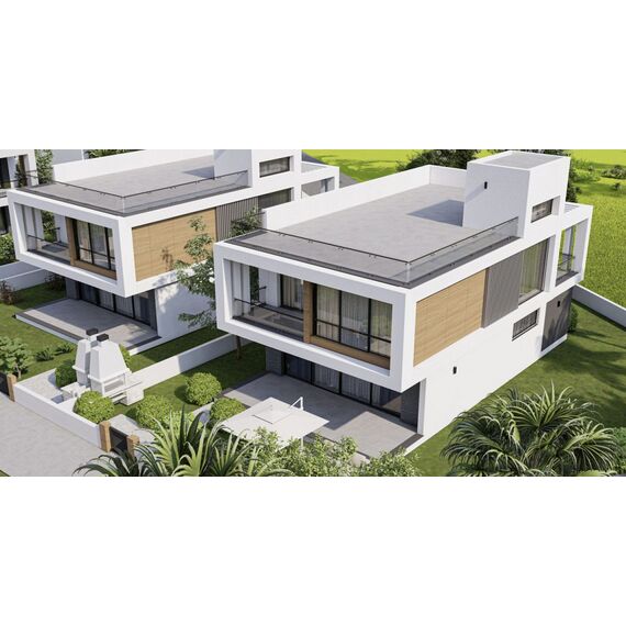 Вилла в Искеле площадь 220м² 2-этажный