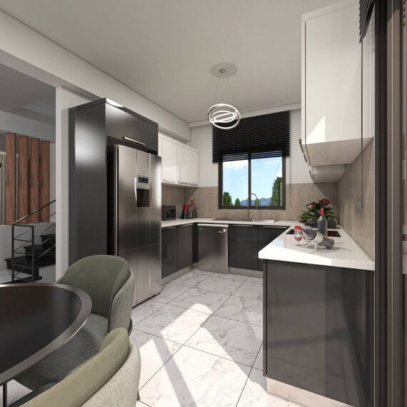 Вилла у моря в центре Кирении площадь 180м² 2-этажный, изображение 15