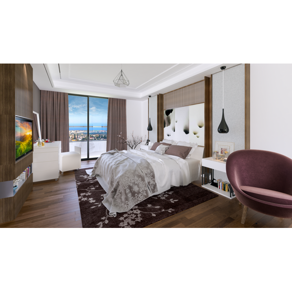 Вилла у моря в центре Кирении площадь 295м² 2-этажный, изображение 8