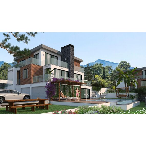 Вилла в Чаталкее (Чаталкой) площадь 350м² 3-этажный, изображение 7