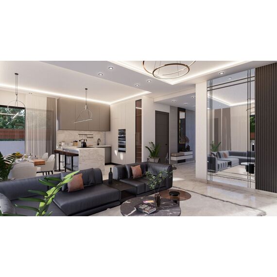 Вилла у моря в Чаталкее (Чаталкой) площадь 344м² 3-этажный, изображение 9
