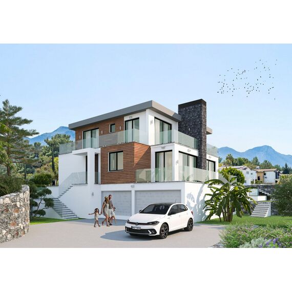 Вилла в Чаталкее (Чаталкой) площадь 350м² 3-этажный, изображение 8