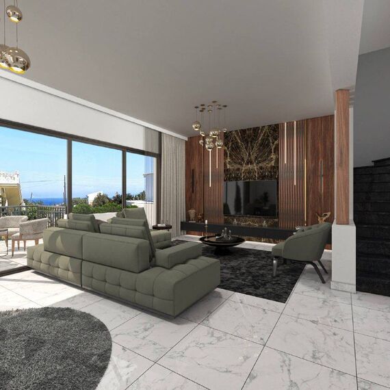 Вилла у моря в центре Кирении площадь 180м² 2-этажный, изображение 11
