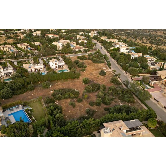 Земля в Афродита Хиллс (Пафос) Кипр участок в пригороде 1350м² , изображение 8