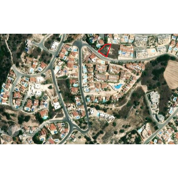 Land in Peyia (Peyia) Cyprus plot within city limits 669m² , 2 image