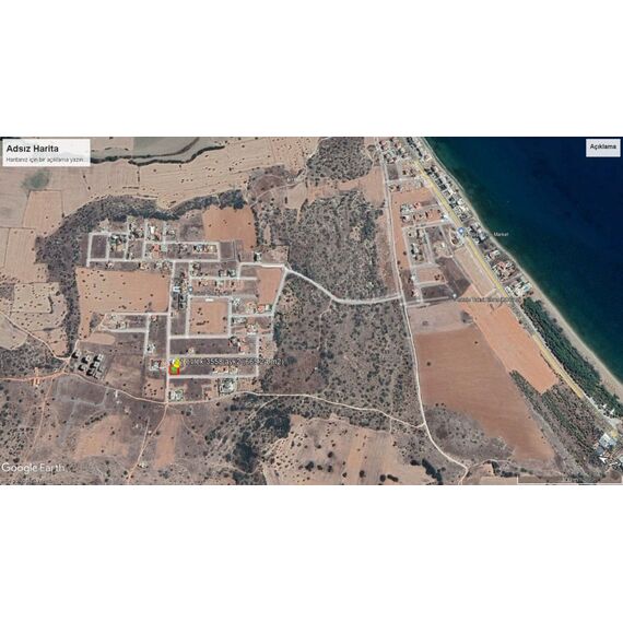 Land by the sea in Iskele (Bogaz) Cyprus plot in the suburbs 65500m² , 4 image