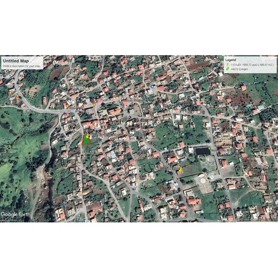 Земля у моря в Эсентепе участок в пригороде 488м², изображение 5