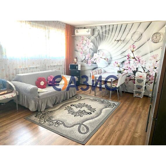 Квартира 2-комнатная 1+1 в Поморие (Ахелой) площадь 72.6м² 6 этаж, изображение 5
