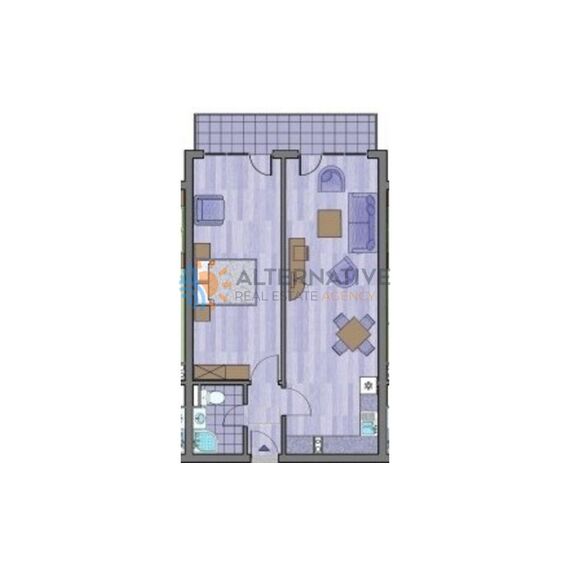 Квартира 2-комнатная 1+1 в Долни-Чифлике (Шкорпиловци) площадь 84м² 4 этаж, изображение 19