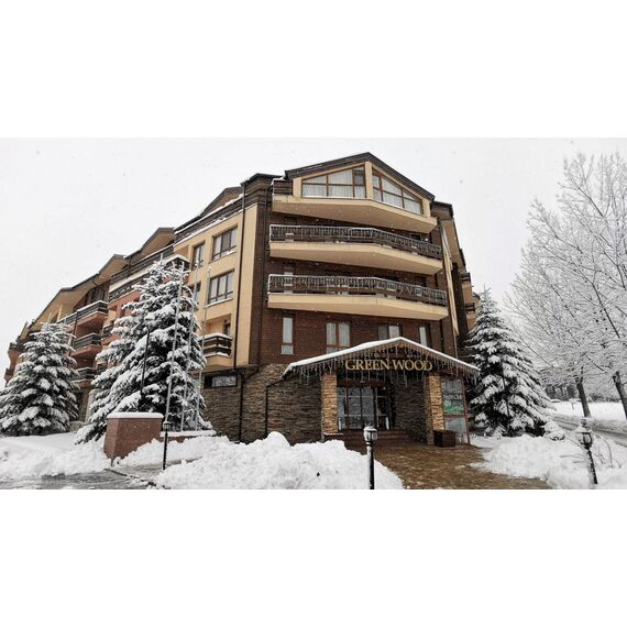 Квартира 1-комнатная студия 1+0 в горах в Банско площадь 33.68м², изображение 14