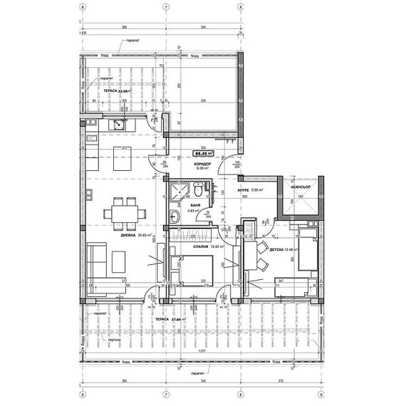Квартира 3-комнатная 2+1 у моря в Варне площадь 144.24м² 4 этаж, изображение 7