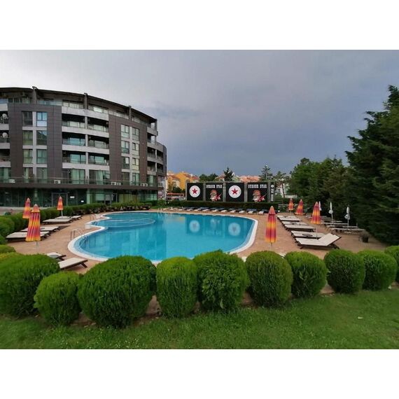 Apartment 2-room 1+1 by the sea in Nesebar (Sunny Beach) Bulgaria area 54m² 5 floor