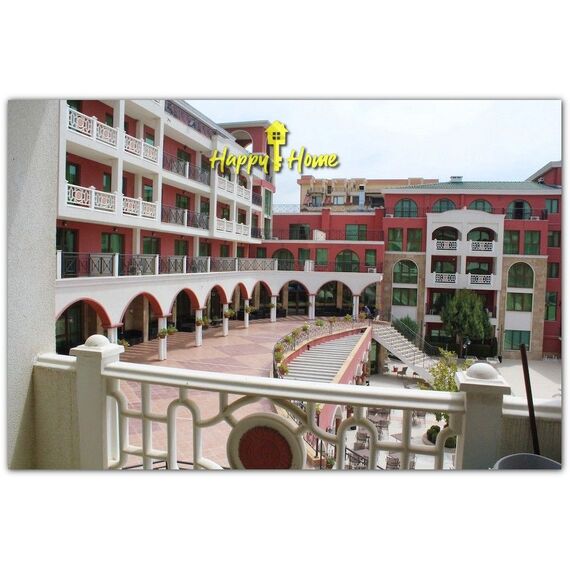 Apartment 2-room 1+1 by the sea in Nesebar (Sveti Vlas) Bulgaria area 88m² 2 floor