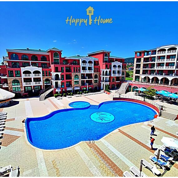 Apartment 2-room 1+1 by the sea in Nesebar (Sveti Vlas) Bulgaria area 88m² 2 floor, 2 image
