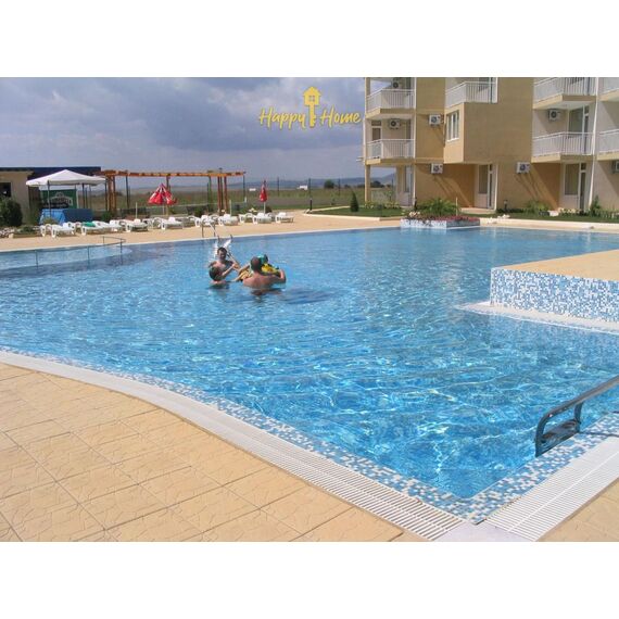 Apartment 2-room 1+1 by the sea in Nesebar (Ravda) Bulgaria area 51.65m² 2 floor, 15 image