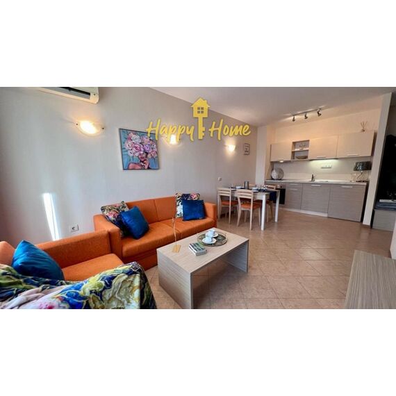 Apartment 2-room 1+1 by the sea in Nesebar (Sunny Beach) Bulgaria area 61m² 3 floor, 5 image