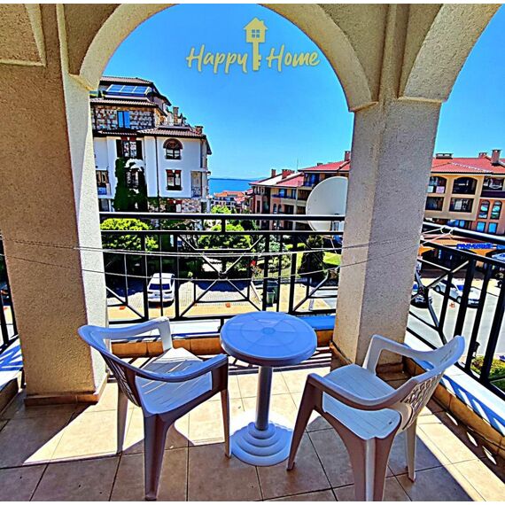 Apartment 2-room 1+1 by the sea in Nesebar (Sveti Vlas) Bulgaria area 88m² 2 floor, 14 image