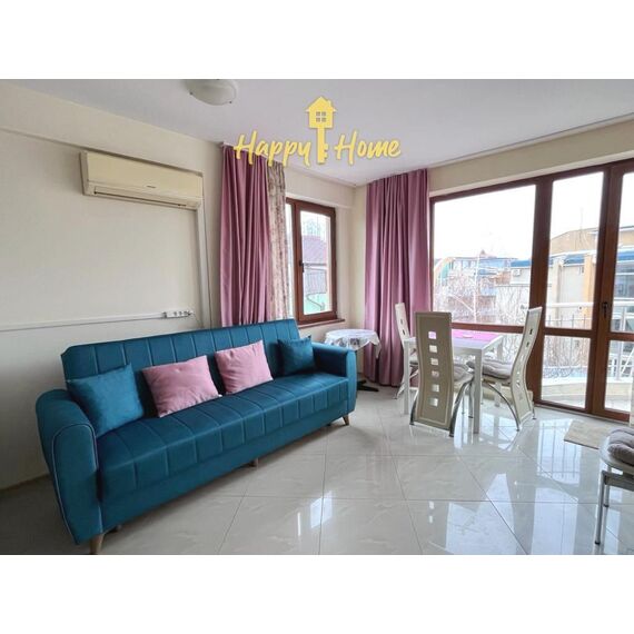 Apartment 2-room 1+1 by the sea in Nesebar (Ravda) Bulgaria area 50m² 4 floor, 4 image