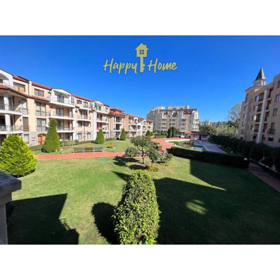 Apartment 2-room 1+1 by the sea in Nesebar (Sunny Beach) Bulgaria area 52m² 4 floor
