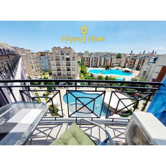 Apartment 2-room 1+1 by the sea in Nesebar (Sunny Beach) Bulgaria area 47m² 6 floor, 12 image