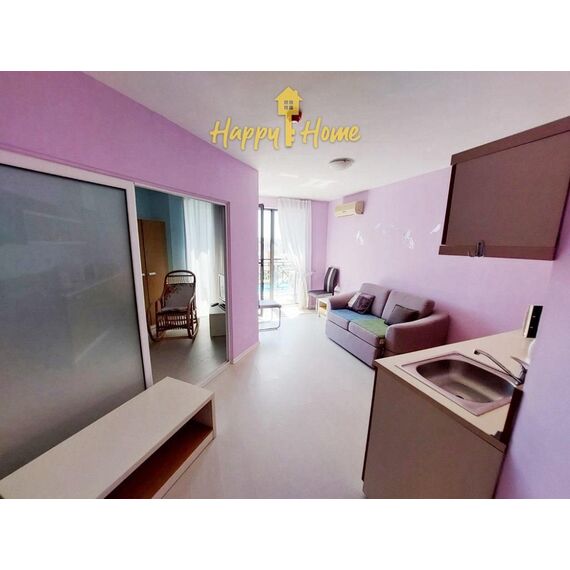 Apartment 2-room 1+1 by the sea in Nesebar (Sunny Beach) Bulgaria area 47m² 6 floor, 3 image